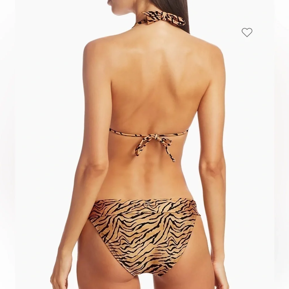 Vix Tiger 2 Piece Bikini Set SMALL NWT